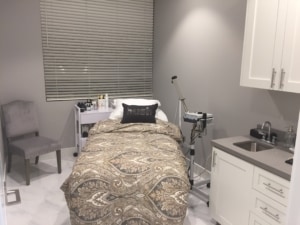 Aesthetician Room at Granite Bay Plastic Surgery Office