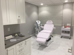 Laser Procedure Room at Granite Bay Plastic Surgery Office